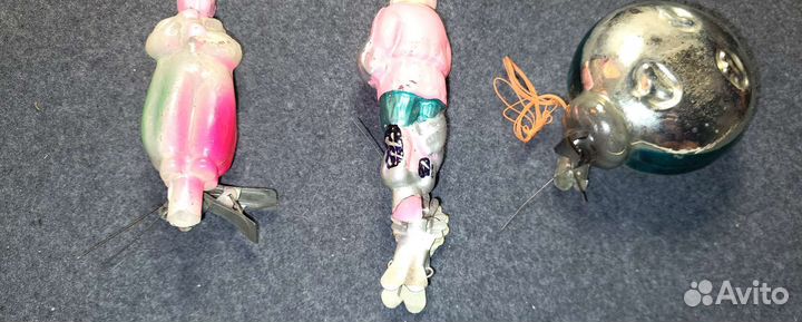 Елочные игрушки СССР