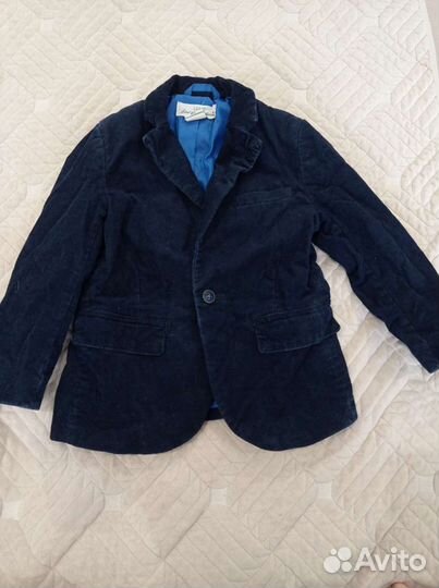 Брюки и пиджак вельветовые на мальчика нм