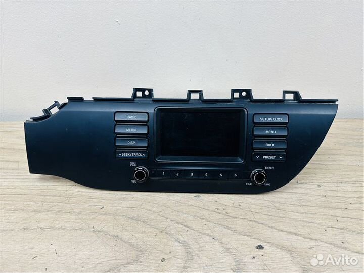 Оригинальная магнитола Kia Rio 4 2017-2020