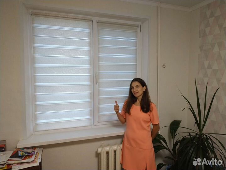 Жалюзи Рулонные шторы Зебра