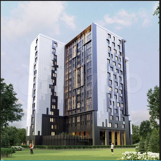 2-к. квартира, 65,5 м², 2/16 эт.