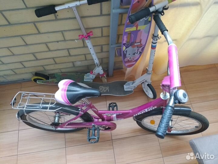 Велосипед Novatrack Vector (дев. 6-9 лет)