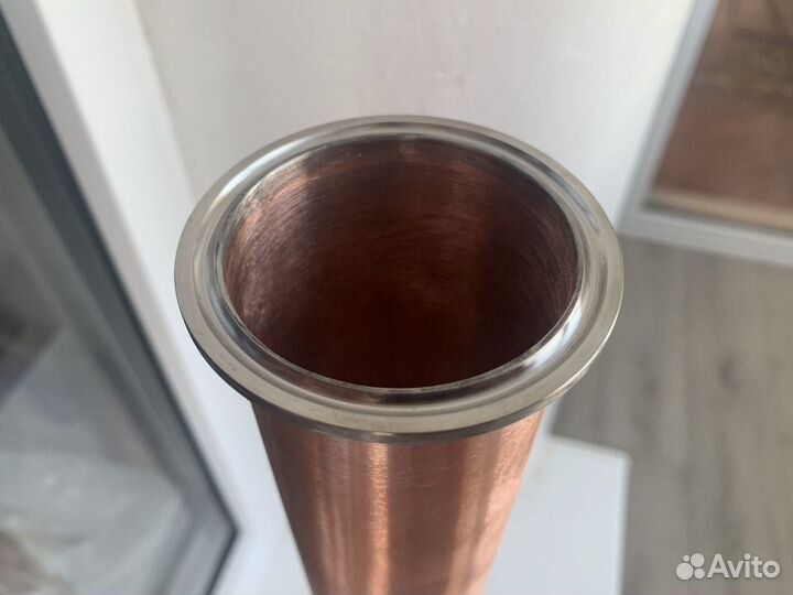 Царга 2 дюйма 50 см медная