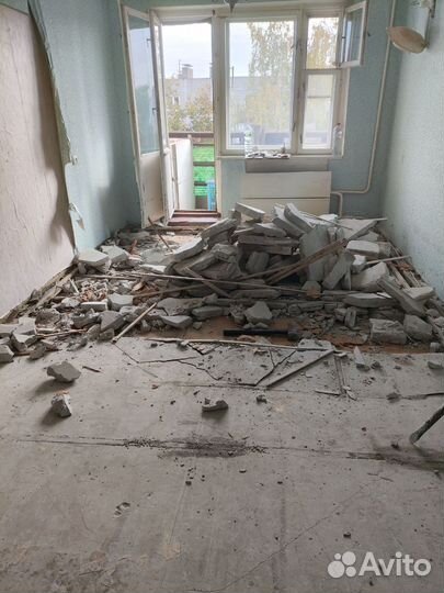 Слом Демонтаж Демонтажные работы и вывоз мусора