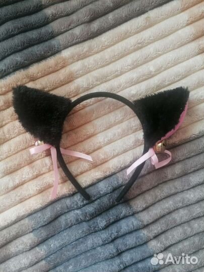 Ободок ушки (зайчик-котёнок)