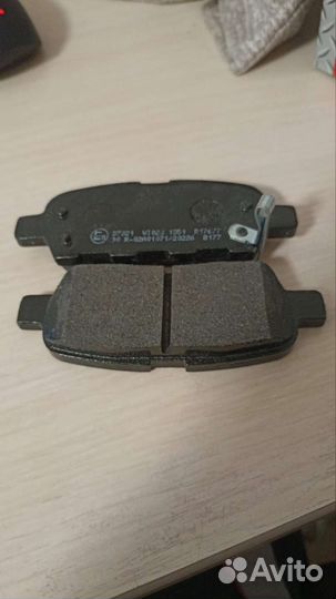 Тормозные колодки nissan x trail / nissan qashqai