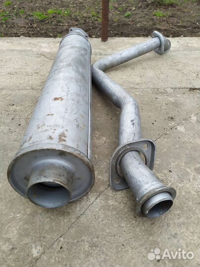 Глушитель на газель