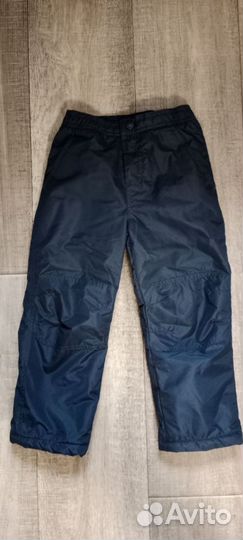 Непромокаемые Утепленные брюки новые 104