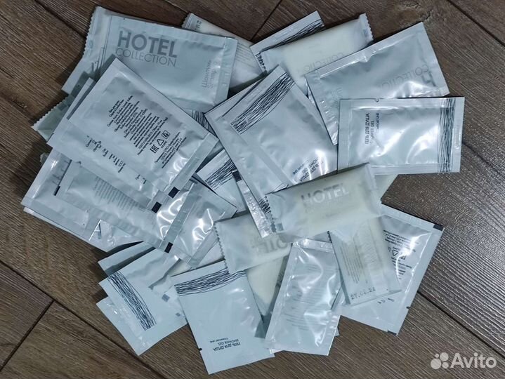 Одноразовый шампунь, гель для душа, мыло