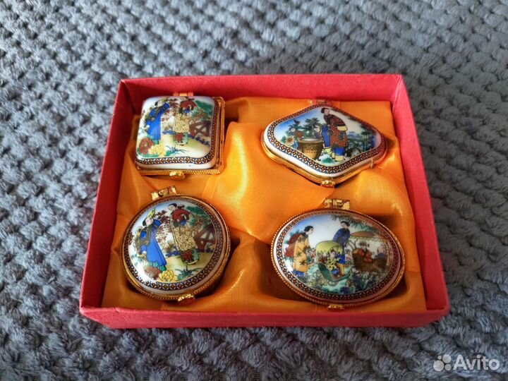 Набор керамических шкатулок (цена за все)