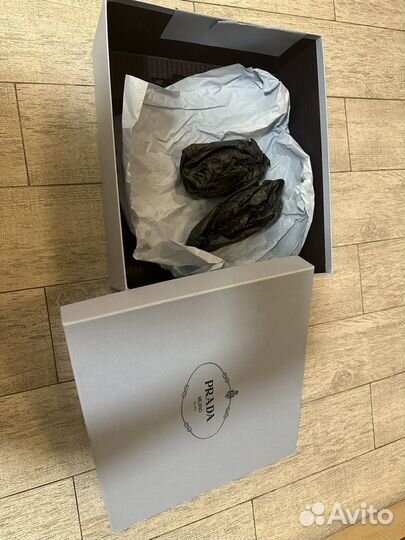 Коробка prada обувь