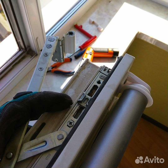Ремонт пластиковых окон и дверей откосы