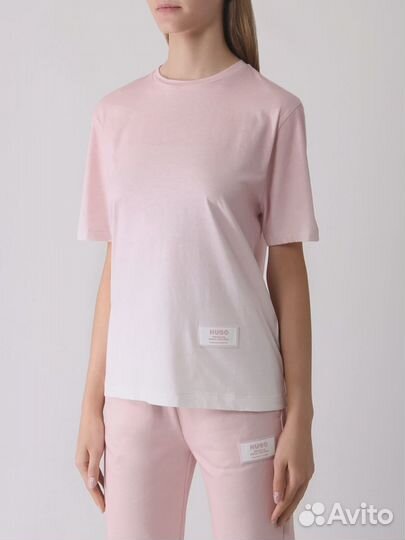 Футболка хлопковая hugo