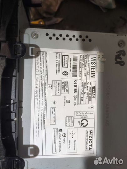 Штатная магнитола на nissan qashqai