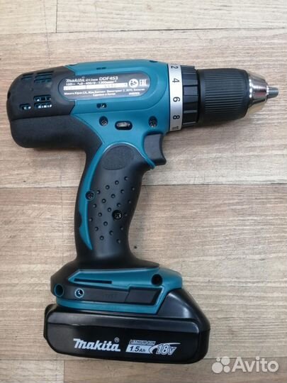 Дрель аккумуляторная makita DDF453SYX