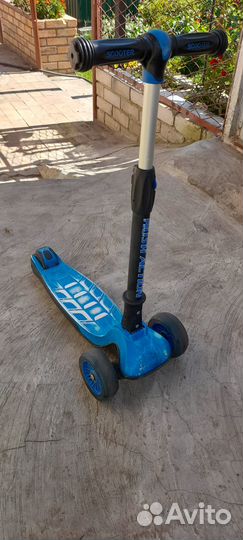 Самокат детский трехколесный бу