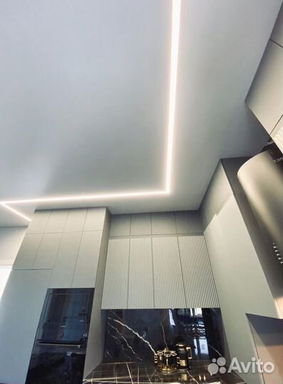 Натяжные потолки монтаж