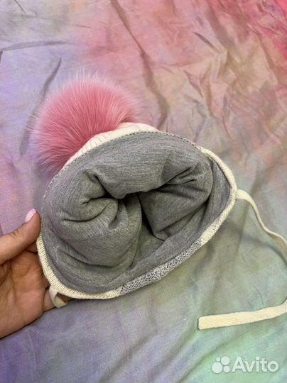 Шапка зимняя для девочки