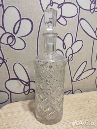 Графин хрустальный СССР