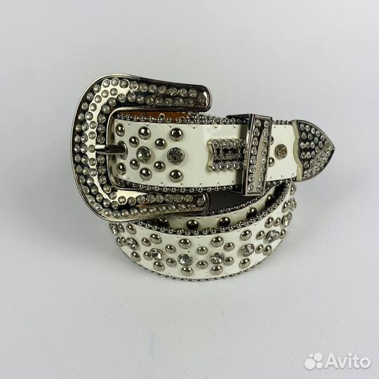 Ремень BB simon Белый