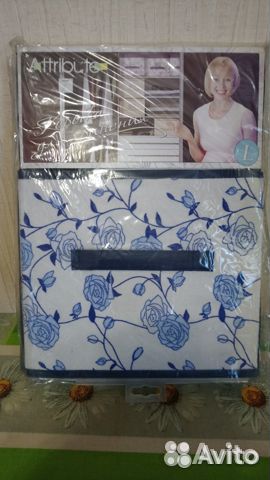 Новые 2 коробки для хранения вещей в целлофане