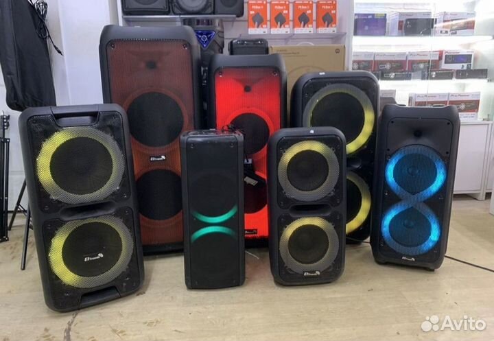 Мощные колонки Eltronic