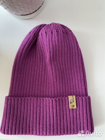 Шапка женская вязаная ручная работа