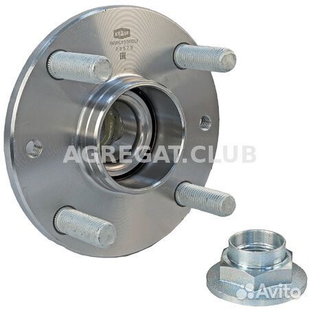 Ступица в сборе krauf WBK1336DU