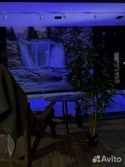 Сауна с теплым бассейном