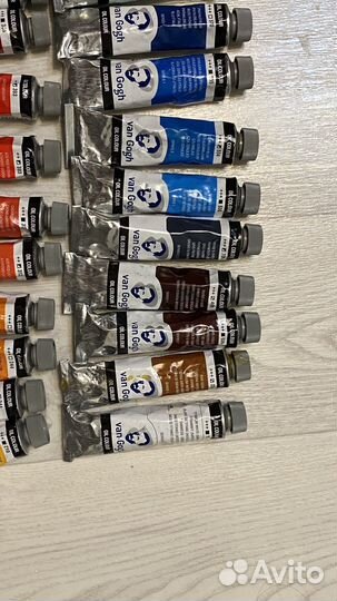 38 шт Van gogh масляные краски