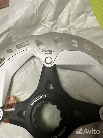 Тормозной ротор Shimano RT-MT800 160 оригинал