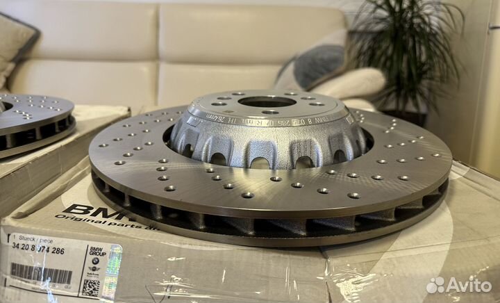 Диск тормозной задний правый BMW X5M F95