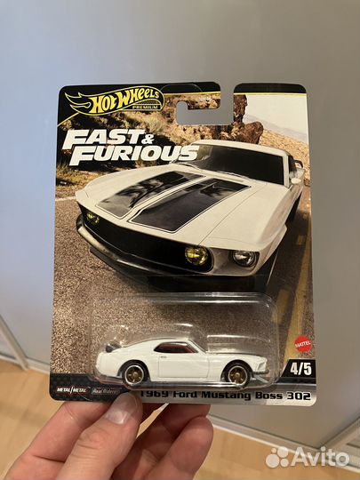 Hot Wheels Premium 1969 Fоrd Мustang Boss 302