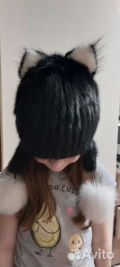 Шапка норковая