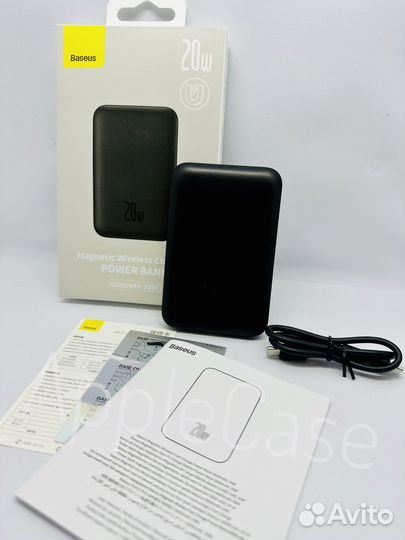 Magsafe battery Pack Baseus 6000 mah 20 вт
