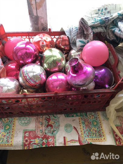 Елочные игрушки СССР