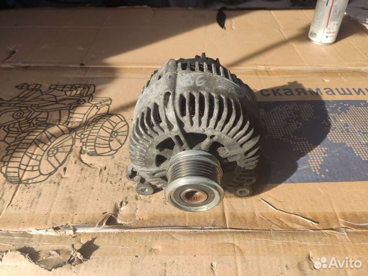 Генератор на фольксваген пассат Б6 B6 2006г 2,0TDI