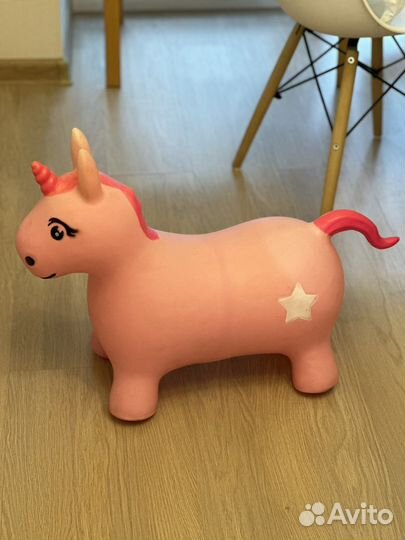 Игрушка попрыгун для девочек, Единорог
