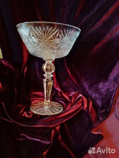 Хрусталь СССР. Блюда и вазы для фруктов