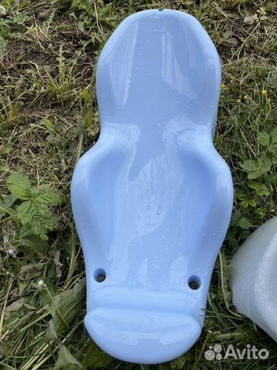 Детские горшок и горка для купания