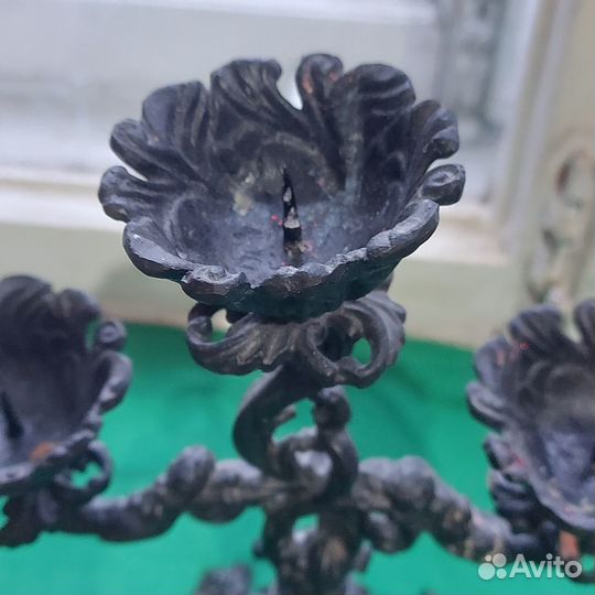 Подсвечник Каслинское литье