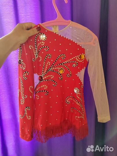 Купальник гимнастический для выступлений