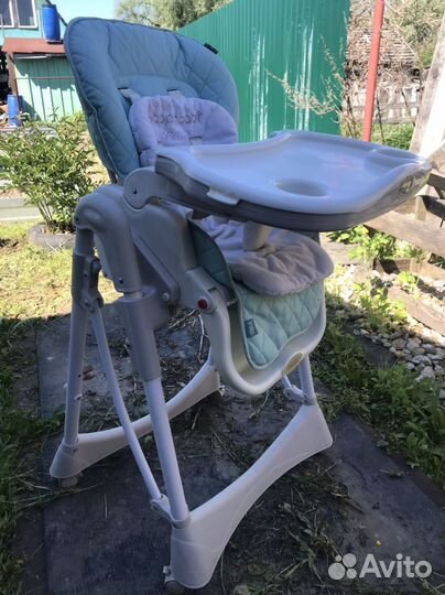 Стульчик для кормления happy baby classic