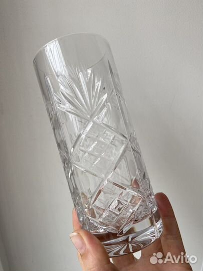Хрустальные бокалы 4 шт