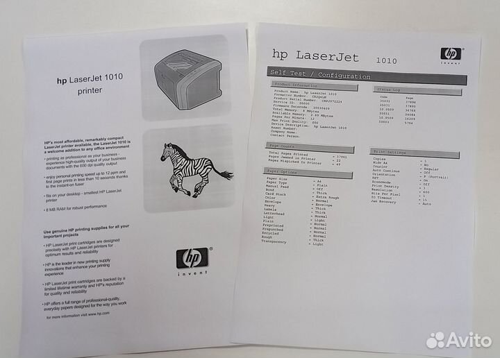 Принтер лазерный HP 1010