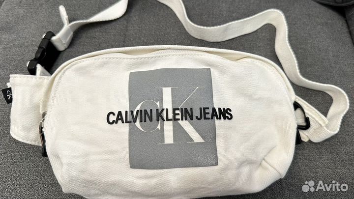 Мужская поясная сумка Calvin Klein оригинал