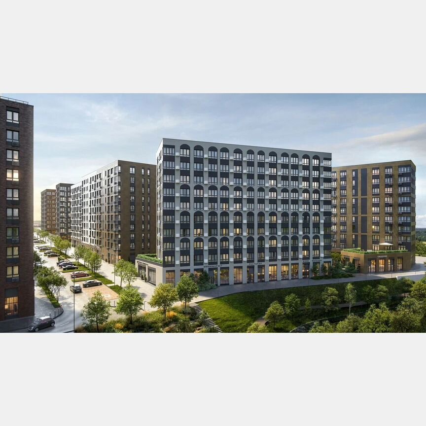 2-к. квартира, 38,5 м², 7/9 эт.