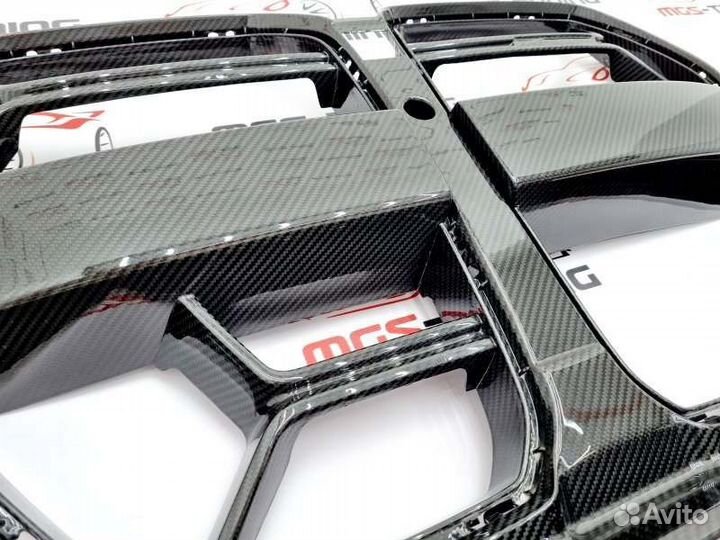Решетка CSL карбон под радар BMW M3 M4 G80 G82