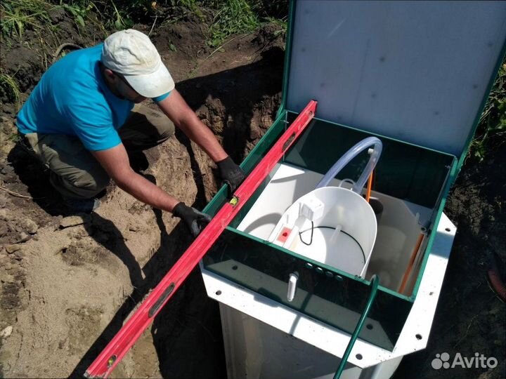 Автономная канализация без откачки для турбазы