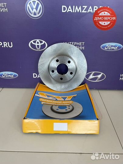 Диск тормозной перед. Ford Focus 